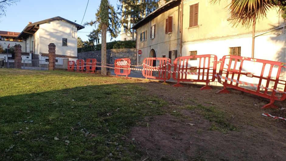 Varallo Pombia, in corso lavori al parco del Chioso
